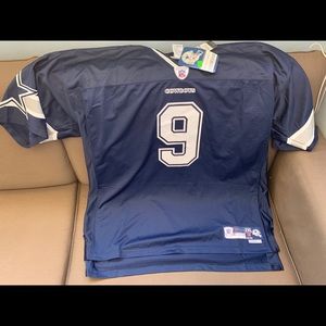 NFL Reebok On Field Tony Romo Cowboys Jersey